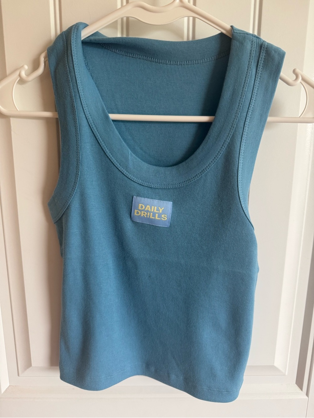 Daily Drills Malibu Ribbed Tank Top- NWT